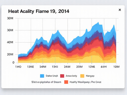 Felhasználói aktivitás heatmap